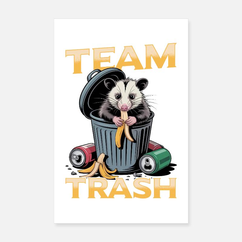 Drôle d’opossum Poster 20 x 30 cm