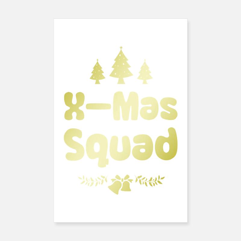 Escouade de Noël Poster 20 x 30 cm