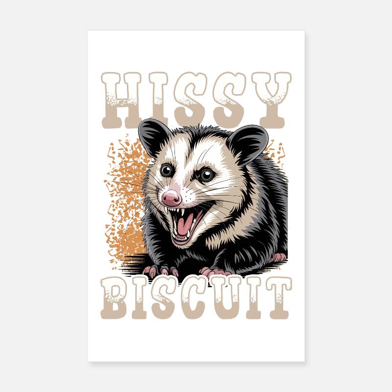 Drôle d’opossum Poster 20 x 30 cm