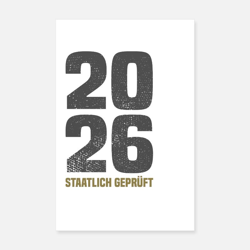Staatlich Geprüfter Techniker Poster 20x30 cm