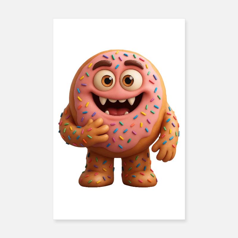 Beignet Poster 20 x 30 cm
