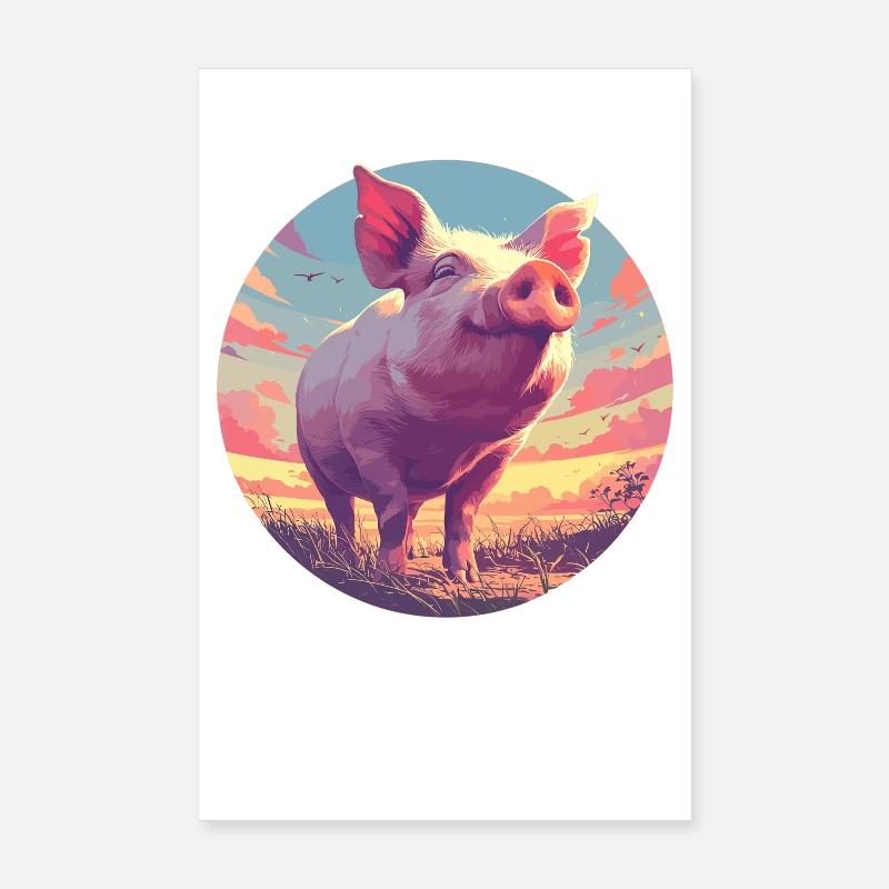 Cochon Cochon Poster 20 x 30 cm