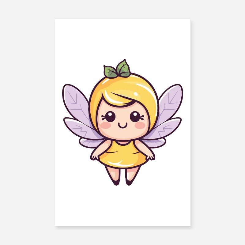 Fée Mignon Conte de fées Poster 20 x 30 cm