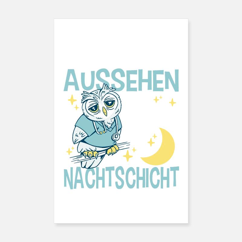 Pflegerin Geschenke Pflege Lustig Krankenpflegerin Poster 20x30 cm