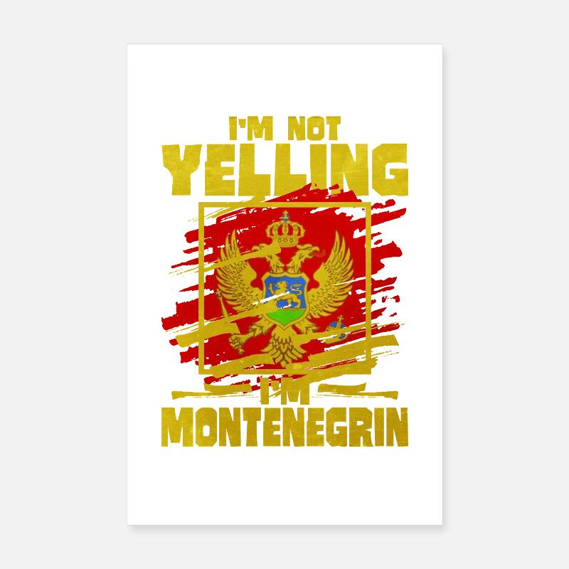 Montenegro Poster 8" x 12" (20x30 cm)