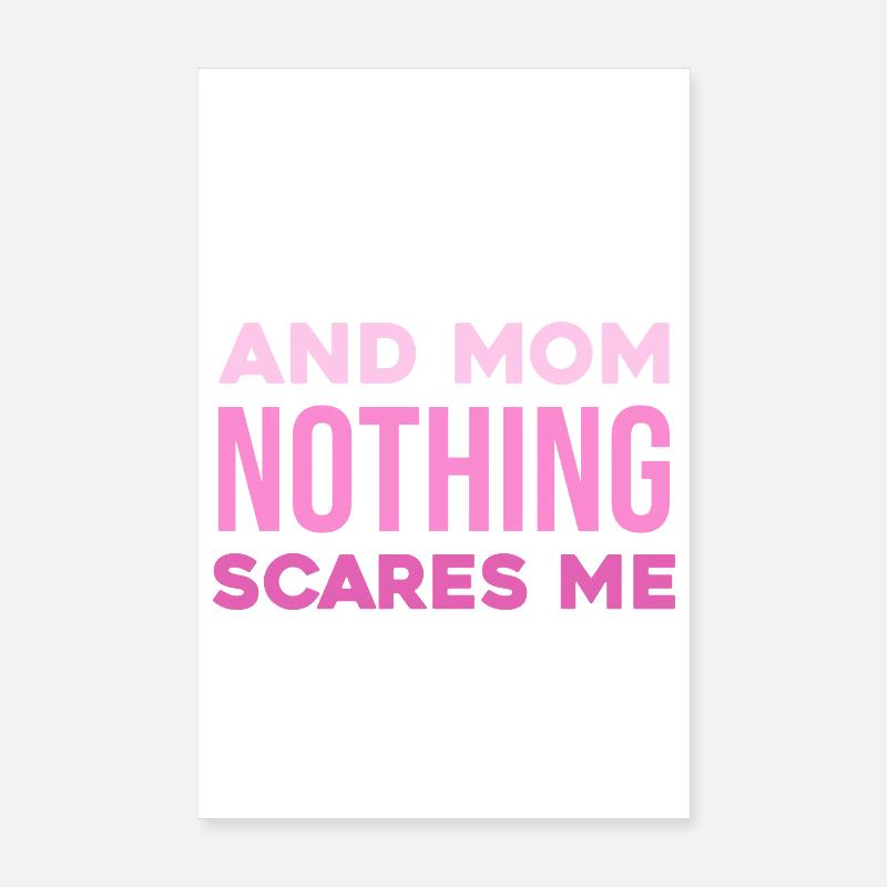 Realtor mom courageous – don't be afraid Poster 8" x 12" (20x30 cm)