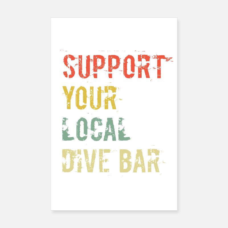 My pub, my rules Poster 8" x 12" (20x30 cm)