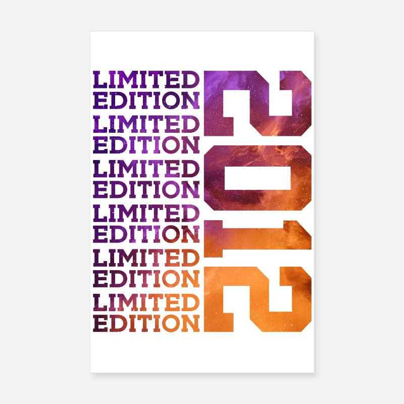 14 ANS ÉDITION LIMITÉE 2012 14E ANNIVERSAIRE Poster 20 x 30 cm