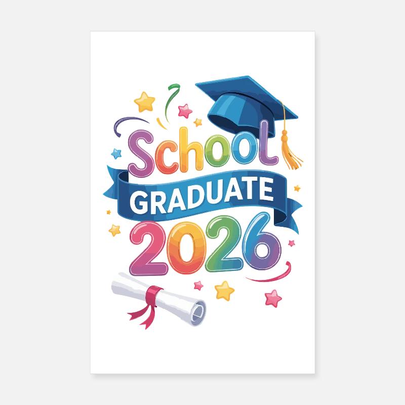 Citation du diplômé 2026 Poster 20 x 30 cm