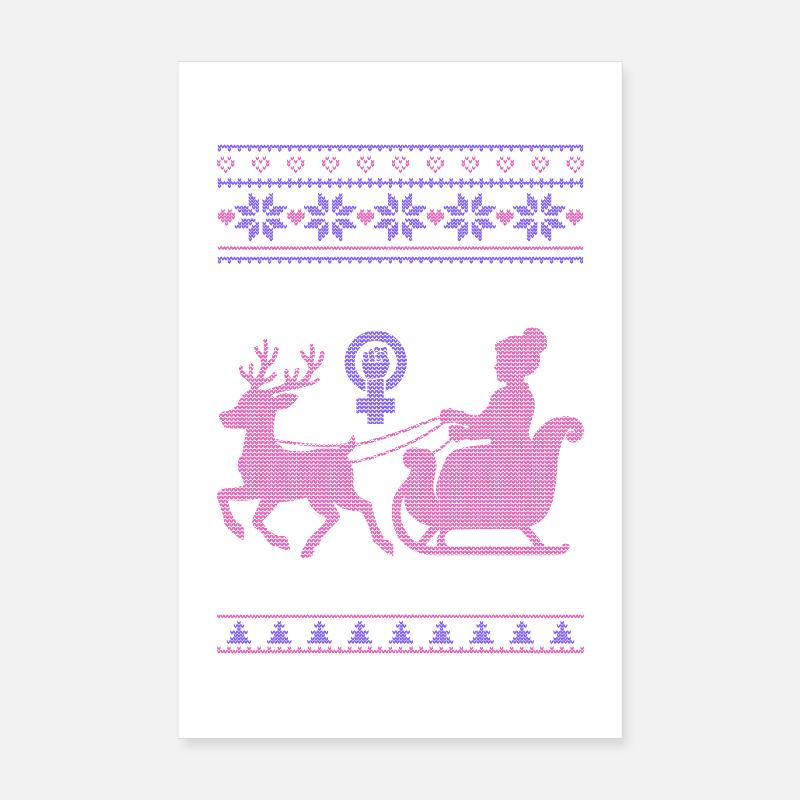 Sleigh The Patriarchy Poster 20x30 cm