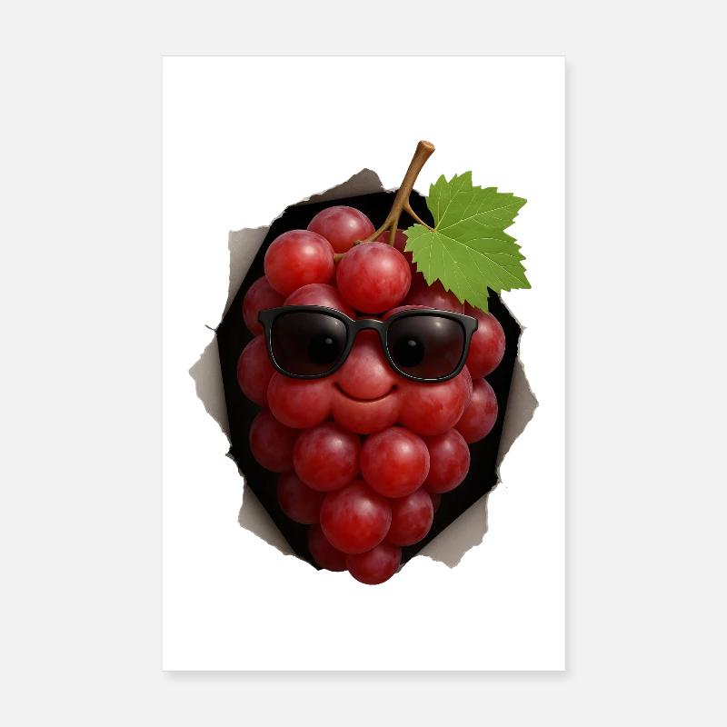 Weintrauben Weintraube Poster 20x30 cm