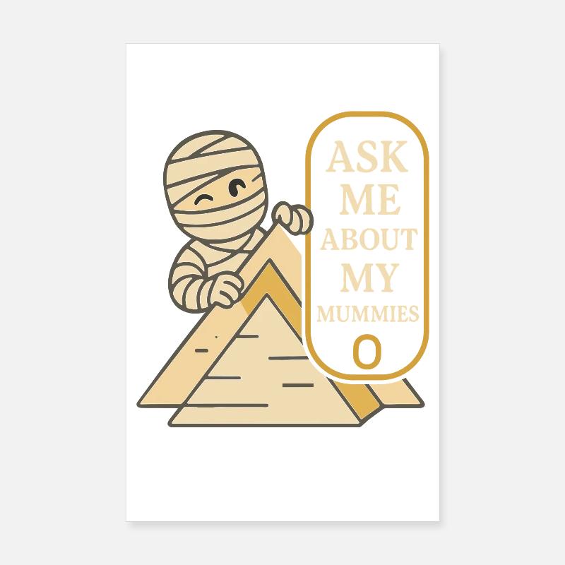 Pharaoh Archaeology in Ancient Egypt Poster 8" x 12" (20x30 cm)
