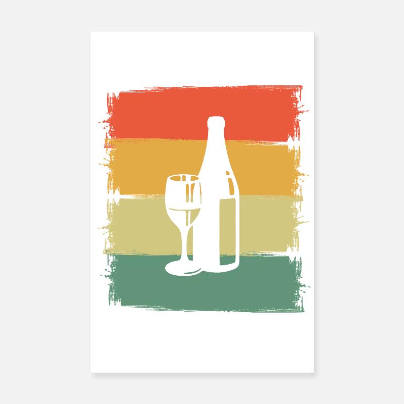 Wein Poster 20x30 cm
