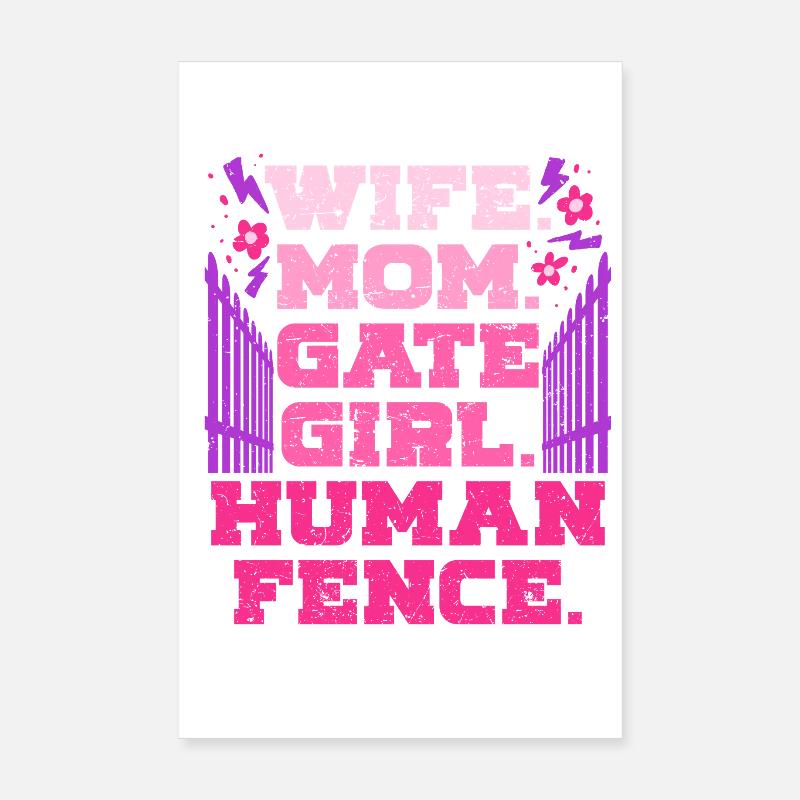 Épouse d’une mère fermière Poster 20 x 30 cm