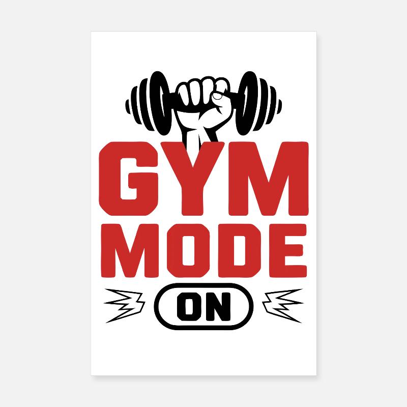 Mode Salle Activé Poster 20 x 30 cm