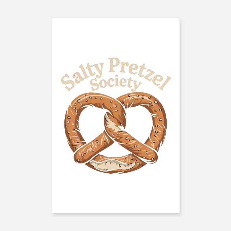 Bretzel Poster 20 x 30 cm