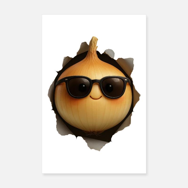 onion Poster 8" x 12" (20x30 cm)