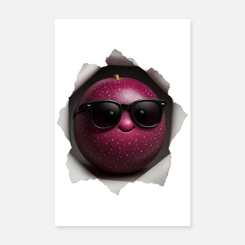 Passionsfrucht Obst Poster 20x30 cm