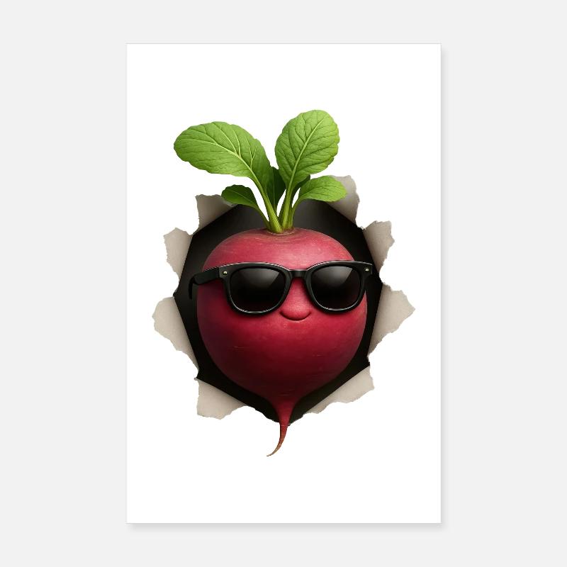 Radis Poster 20 x 30 cm