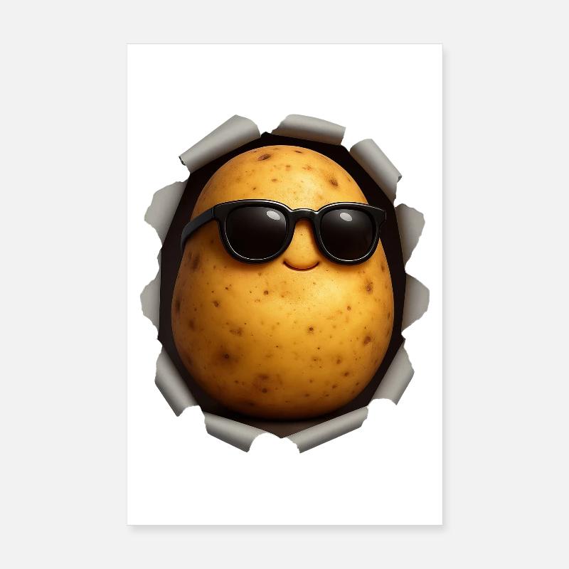 Pomme de terre Poster 20 x 30 cm