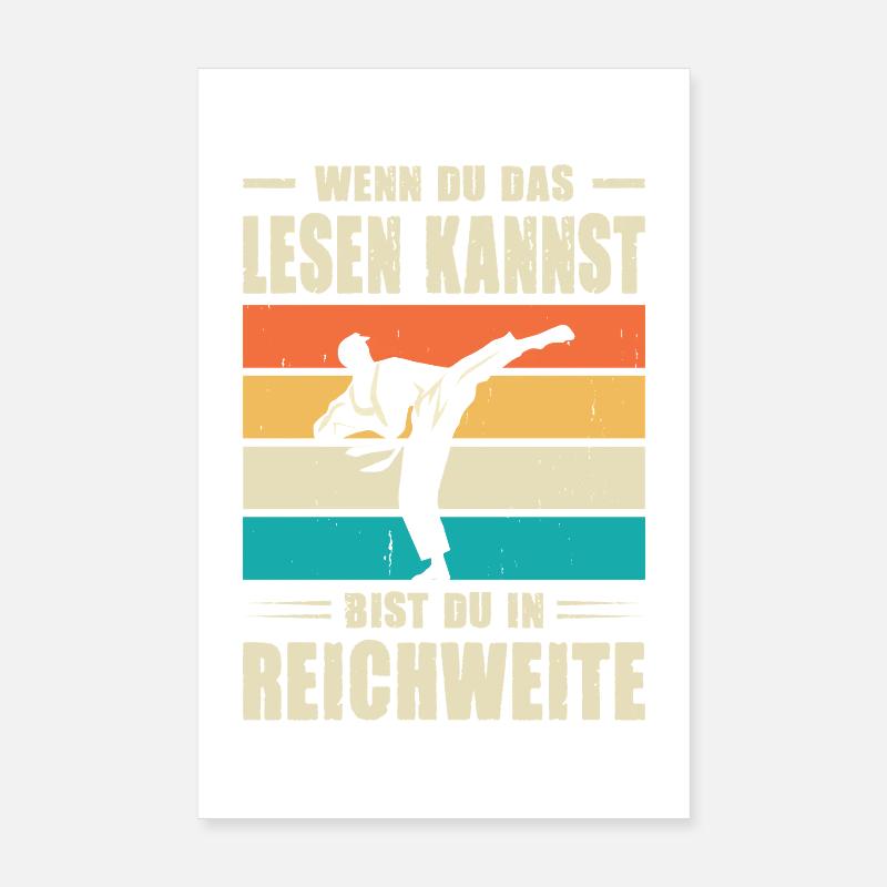 Karate Training Gifts Karate Training Poster 8" x 12" (20x30 cm)