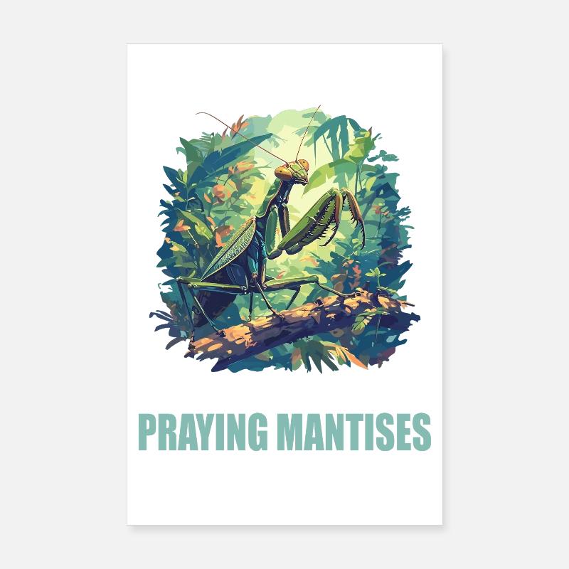 Mantide religiosa Mantide religiosa Poster 20x30 cm