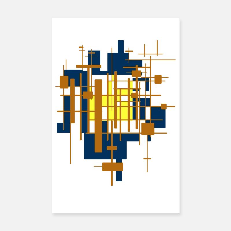 Abstract Poster 8" x 12" (20x30 cm)