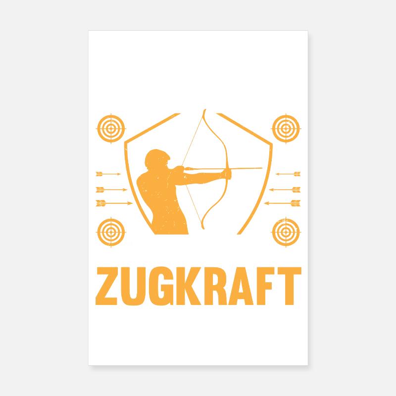 Archery Archery Archery Poster 8" x 12" (20x30 cm)