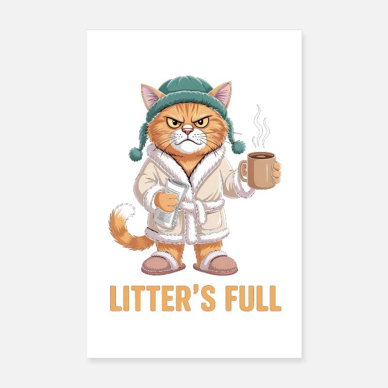 Morning Roast Poster 8" x 12" (20x30 cm)