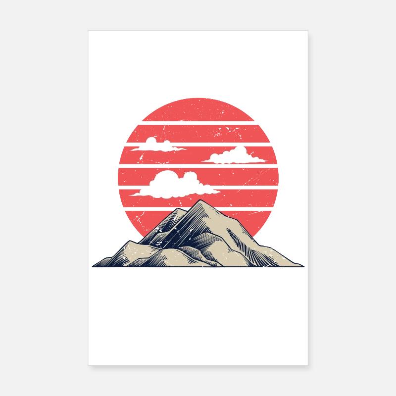 Mountain Explore more Poster 20x30 cm