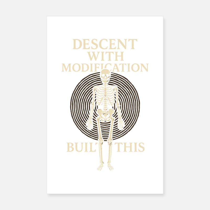 Charles Darwin Gift Natural Poster 8" x 12" (20x30 cm)
