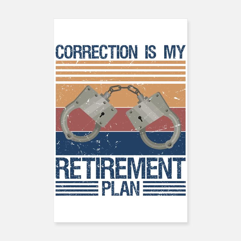 Correction : mon plan de retraite Poster 20 x 30 cm