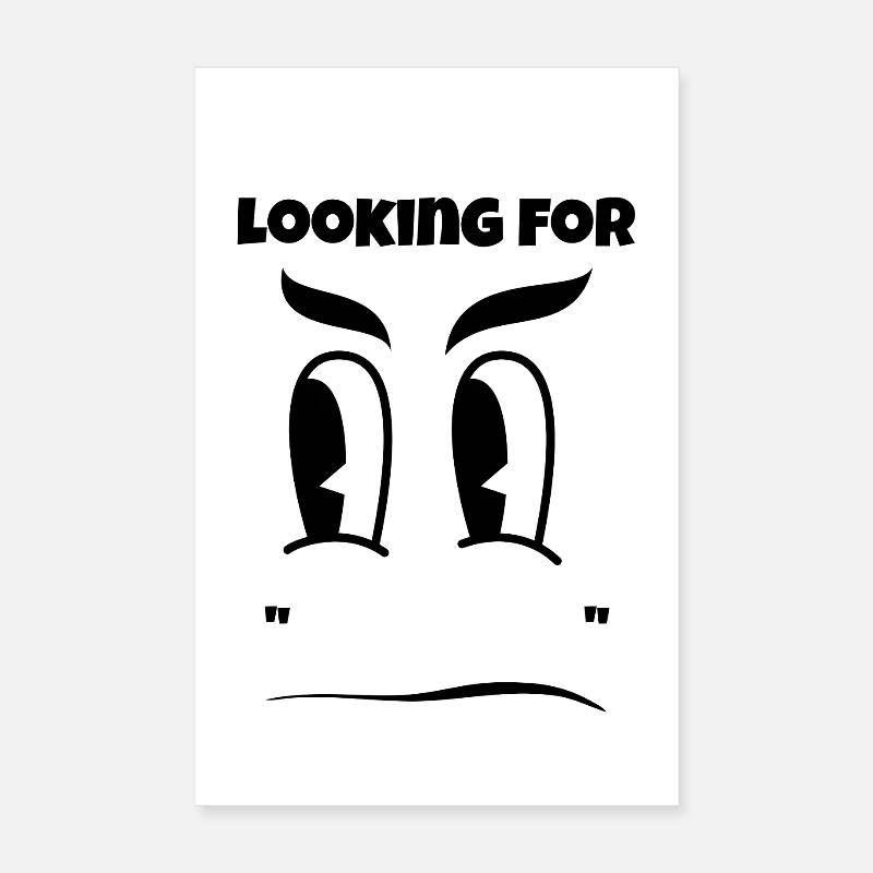 Looking for "Your Text" here Poster 8" x 12" (20x30 cm)