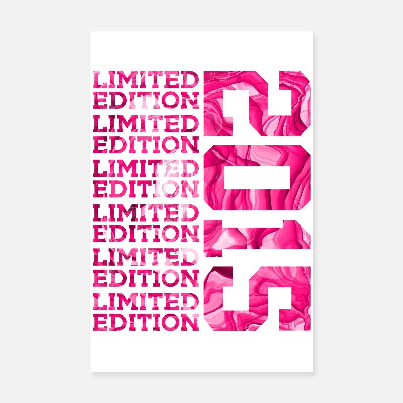 ÉDITION LIMITÉE 2015 11 ANS PINK 11E ANNIVERSAIRE Poster 20 x 30 cm