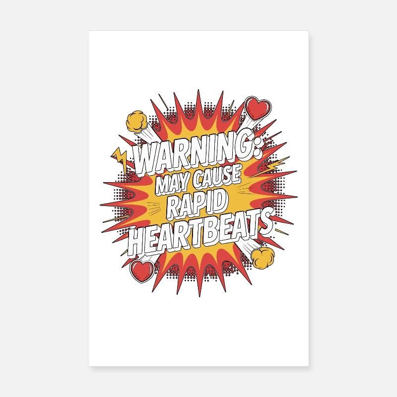 Avertissement du technicien cardiaque : une échographie rapide Poster 20 x 30 cm