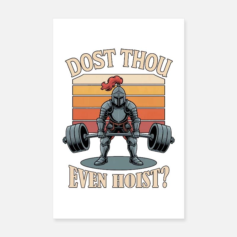 Est-ce que tu fais même un effort de Ritter Poster 20 x 30 cm