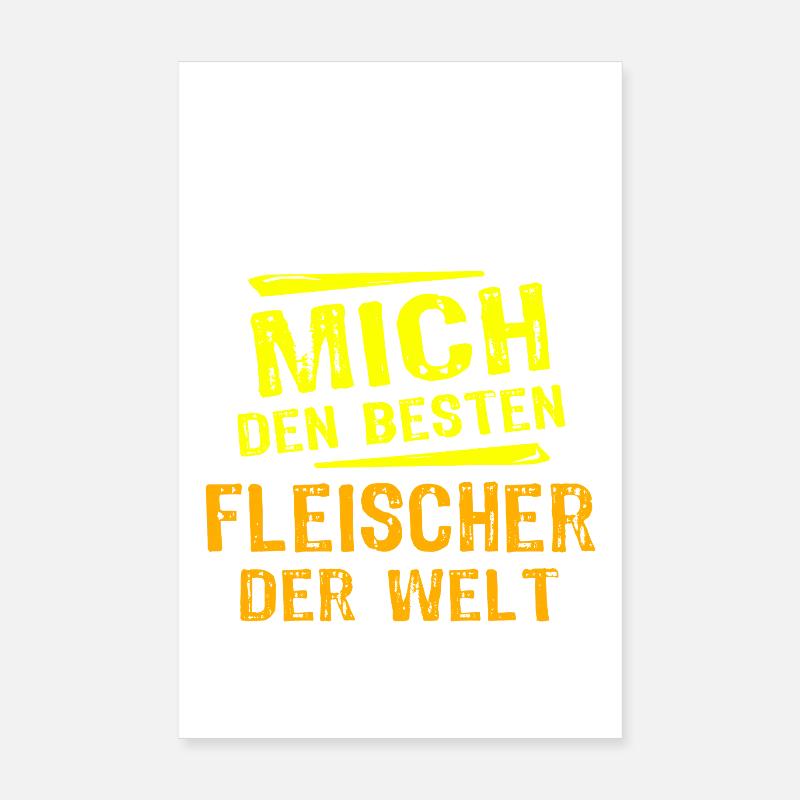 Butcher Gift Poster 8" x 12" (20x30 cm)