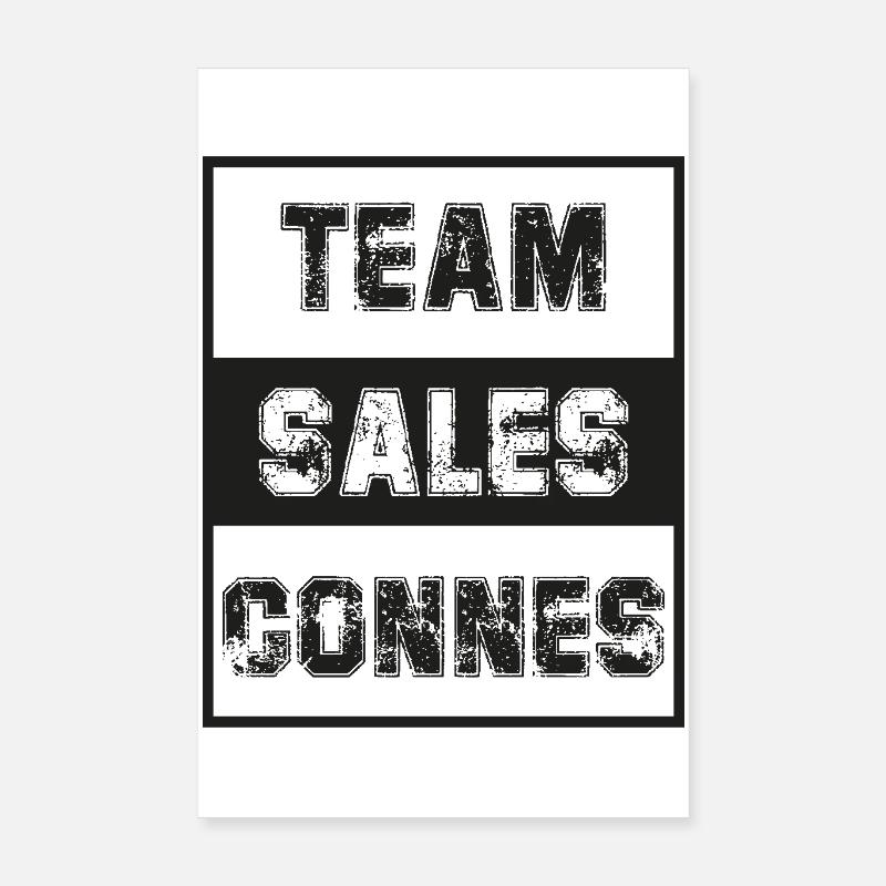 sales connes de madame Brigitte  Poster 20 x 30 cm