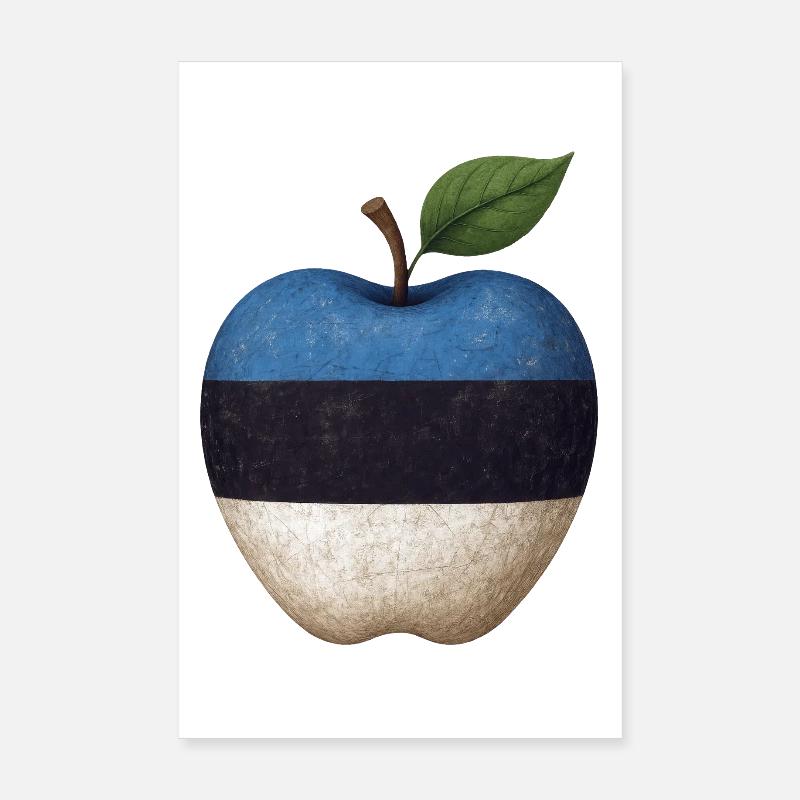 Estonia Poster 8" x 12" (20x30 cm)