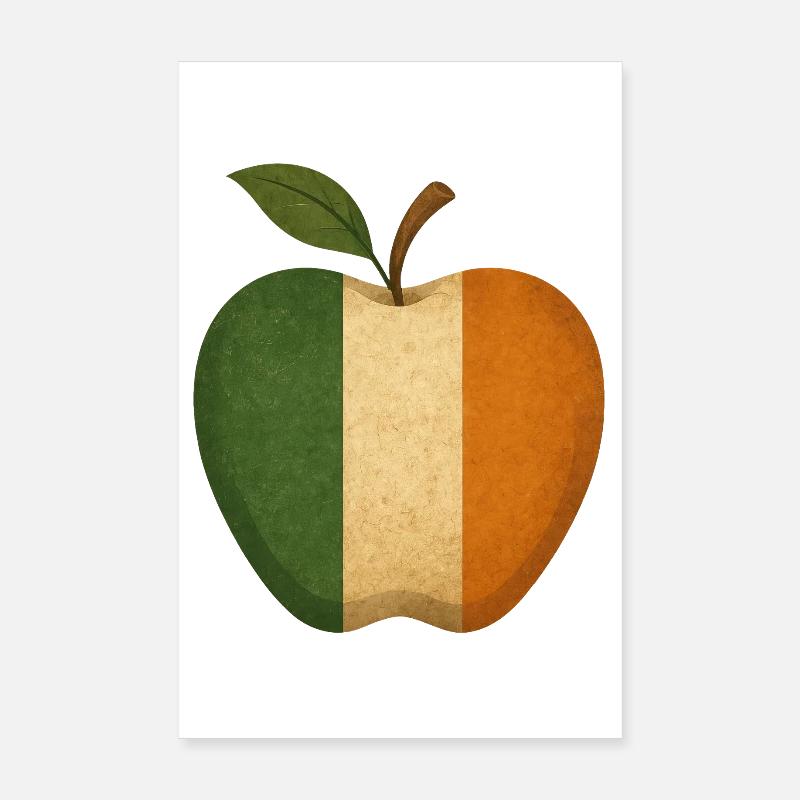 Ireland Poster 8" x 12" (20x30 cm)