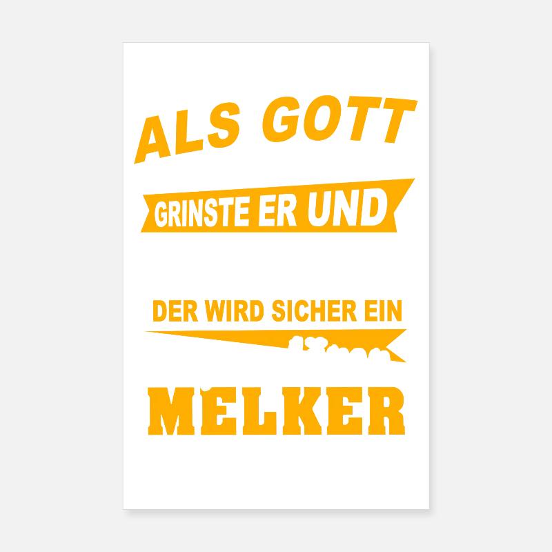 Melker Sayings Poster 8" x 12" (20x30 cm)