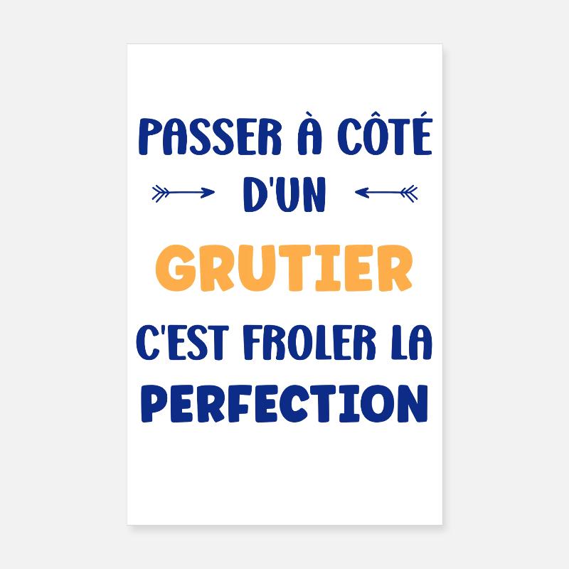 Passer à côté d’un grutier Poster 20 x 30 cm