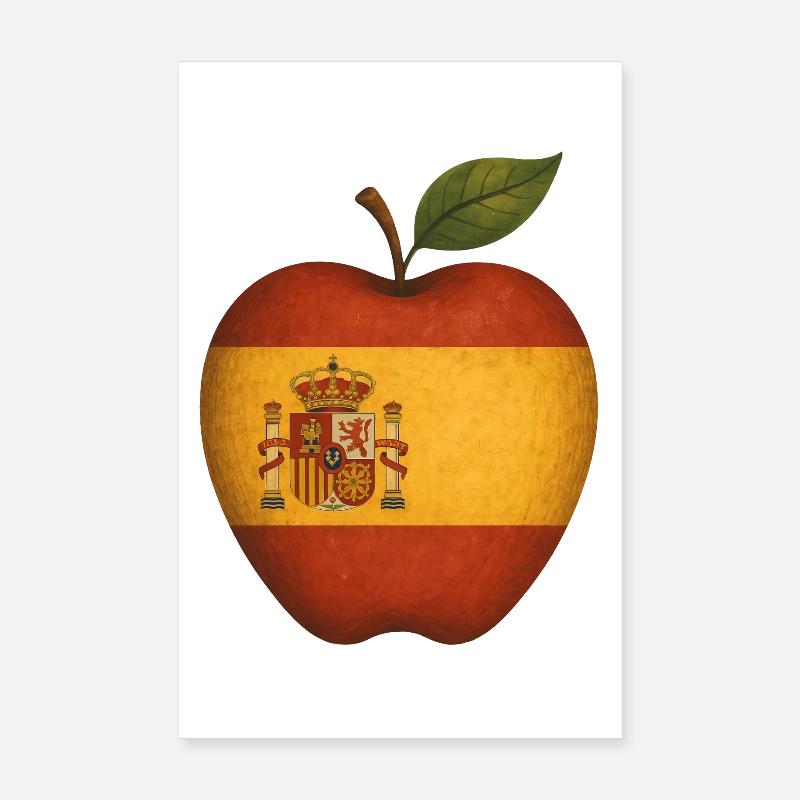 Spain Poster 8" x 12" (20x30 cm)