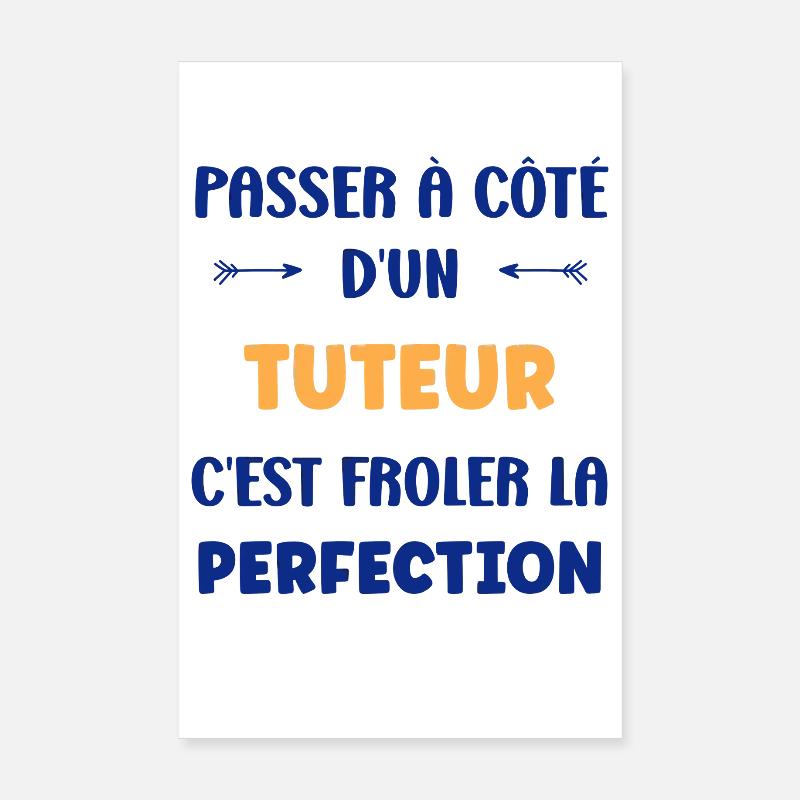 Tutor Poster 20x30 cm