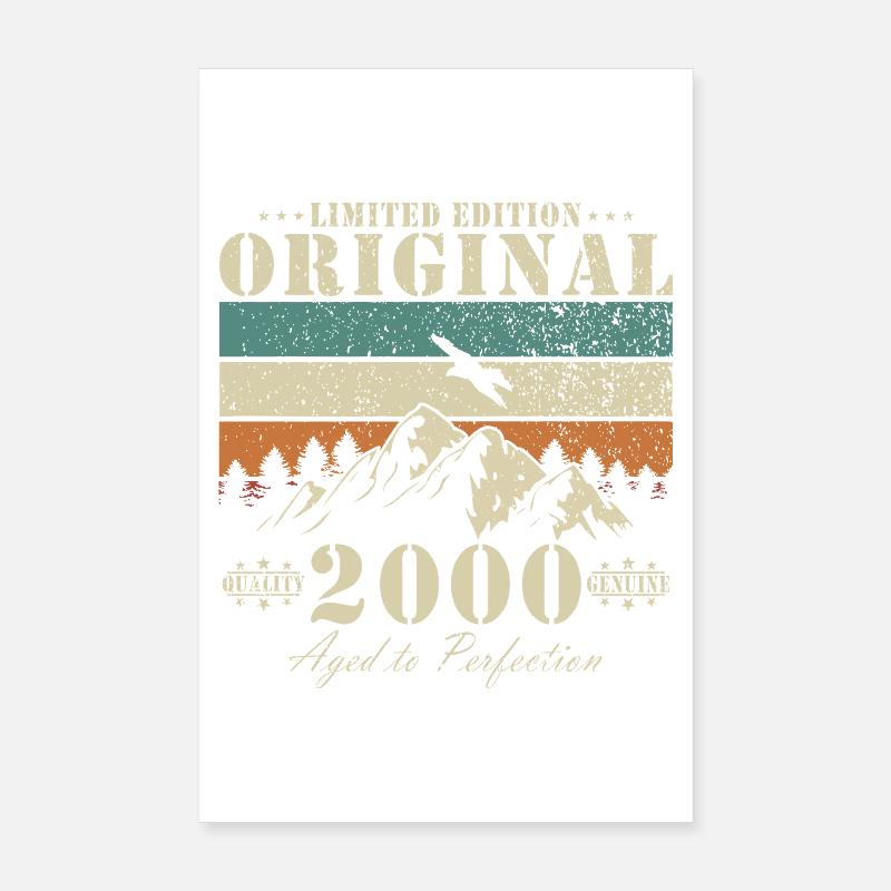Original limité 2000 – Art mature Poster 20 x 30 cm