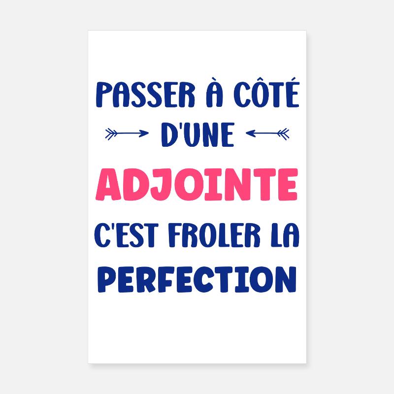Adjointe Poster 20 x 30 cm