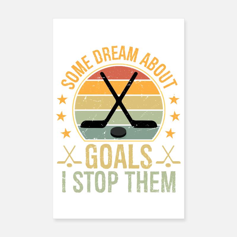 certains rêvent d’objectifs Je les arrête Poster 20 x 30 cm