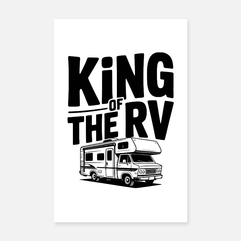 König der Wohnmobile Poster 20x30 cm