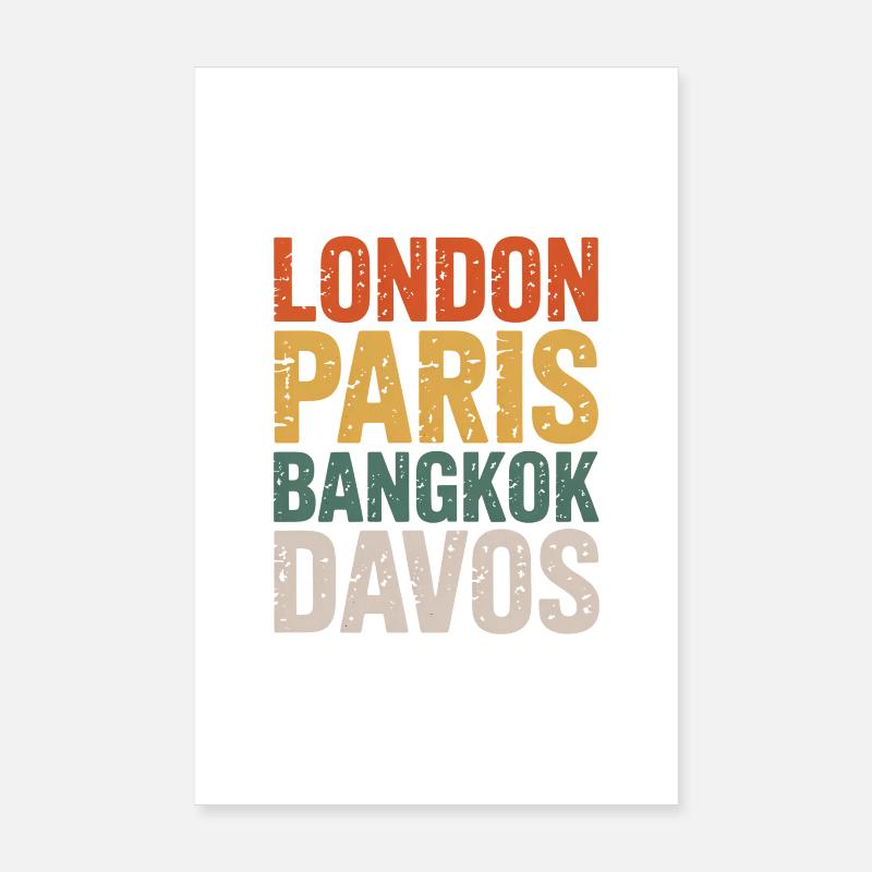 Davos Poster 20 x 30 cm