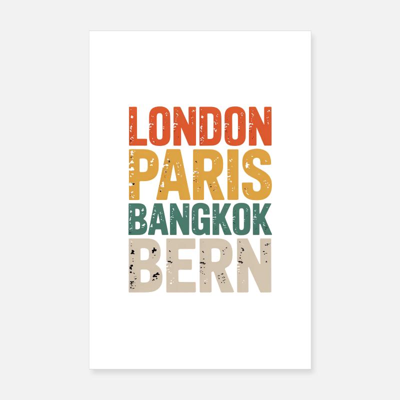 Bern Poster 8" x 12" (20x30 cm)